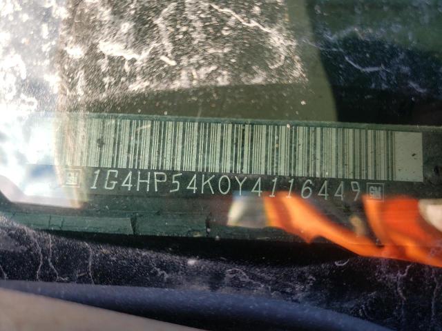 Photo 10 from auction – 2000 BUICK LESABRE CU with VIN 1G4HP54K0Y4116449