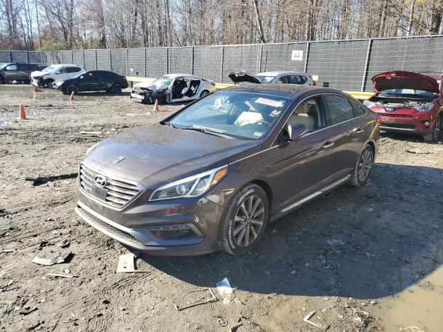 HYUNDAI SONATA ECO 2016 with VIN 5NPE34AF3GH316352 - Photo from auction