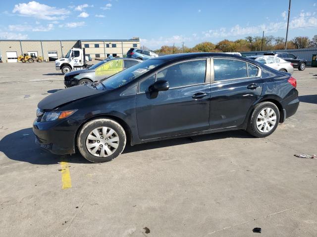 HONDA CIVIC LX 2012 with VIN 2HGFB2F59CH591546 - Photo from auction