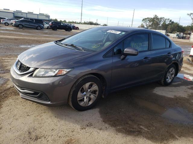 HONDA CIVIC LX 2014 with VIN 19XFB2F51EE033266 - Photo from auction