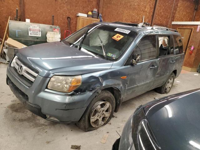 HONDA PILOT EX 2006 with VIN 2HKYF18776H511600 - Photo from auction