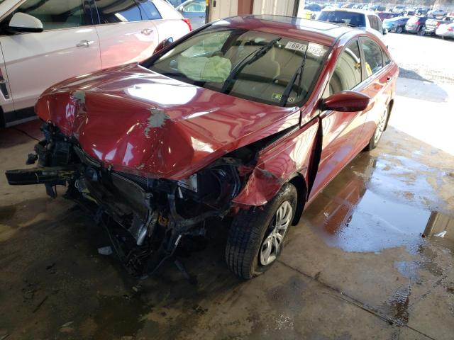HYUNDAI SONATA GLS 2011 with VIN 5NPEB4AC4BH177835 - Photo from auction