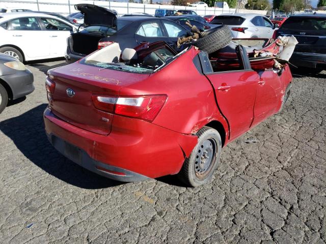 Photo 3 from auction – 2014 KIA RIO LX with VIN KNADM4A37E6351642
