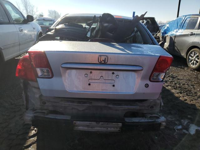 Photo 6 from auction – 2005 HONDA CIVIC LX with VIN 2HGES16635H532140