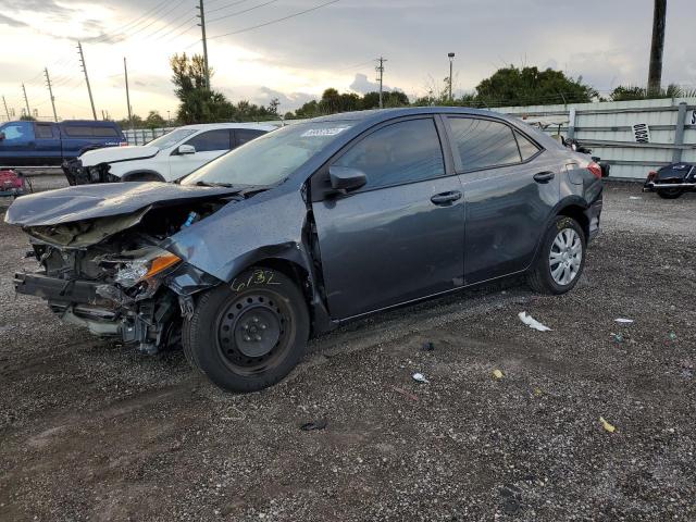 TOYOTA COROLLA L 2017 with VIN 2T1BURHEXHC798512 - Photo from auction