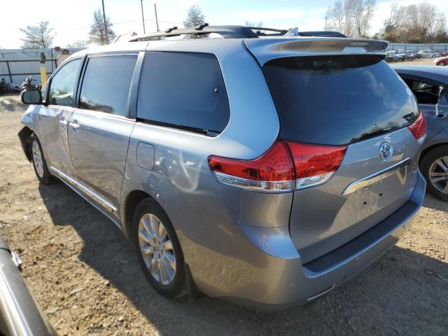 Photo 2 from auction – 2013 TOYOTA SIENNA XLE with VIN 5TDDK3DC7DS050169
