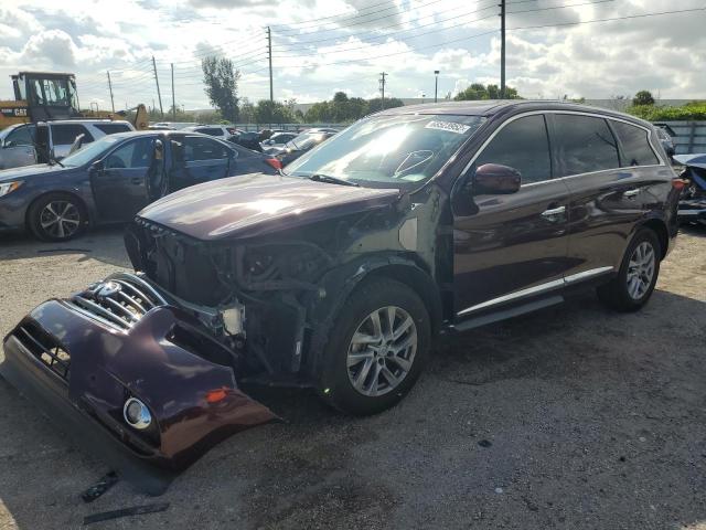 INFINITI JX35 2013 with VIN 5N1AL0MM8DC346113 - Photo from auction