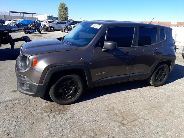 JEEP RENEGADE S 2017 with VIN ZACCJAAB4HPF81721 - Photo from auction