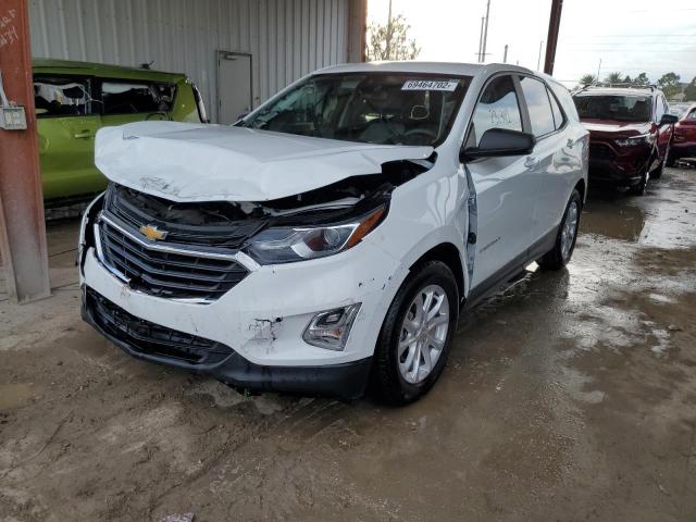 CHEVROLET EQUINOX LS 2021 with VIN 3GNAXHEV2MS154895 - Photo from auction