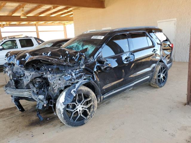 FORD EXPLORER X 2016 with VIN 1FM5K8D86GGB66132 - Photo from auction