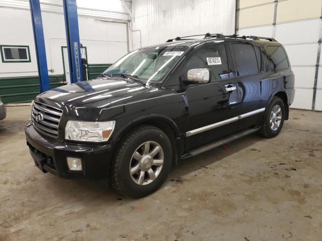 INFINITI QX56 2006 with VIN 5N3AA08C66N804690 - Photo from auction