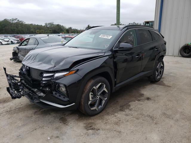 HYUNDAI TUCSON SEL 2022 with VIN KM8JFCA18NU073866 - Photo from auction