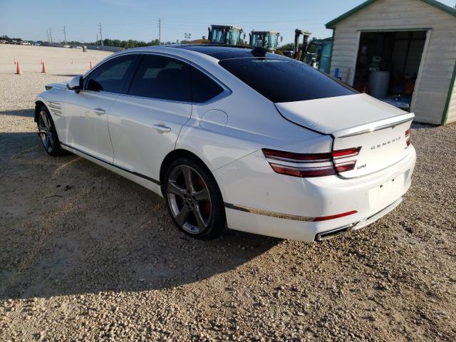 Photo 2 from auction – 2021 GENESIS G80 BASE with VIN KMTGC4SD0MU084429