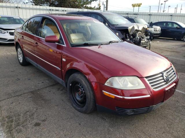 Photo 4 from auction – 2001 VOLKSWAGEN PASSAT GLS with VIN WVWPD63B91P136283