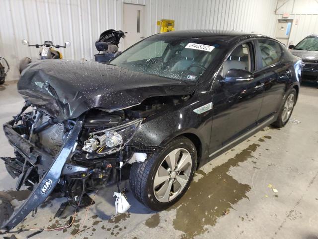 KIA OPTIMA HYB 2015 with VIN KNAGN4AD2F5090981 - Photo from auction