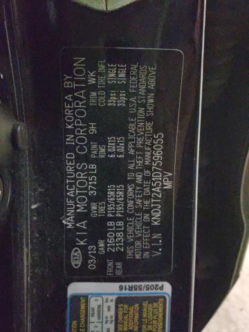 Photo 14 from auction – 2013 KIA SOUL with VIN KNDJT2A51D7596055
