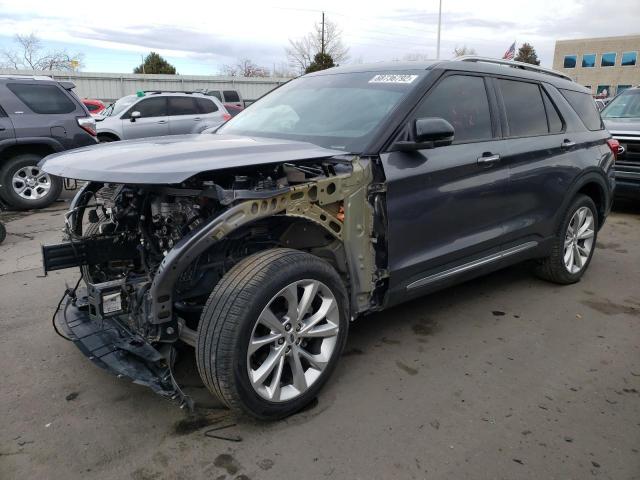 FORD EXPLORER P 2022 with VIN 1FM5K8HC4NGA69250 - Photo from auction