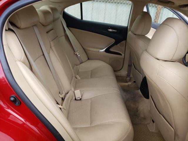 Photo 10 from auction – 2007 LEXUS IS 250 with VIN JTHCK262275010634