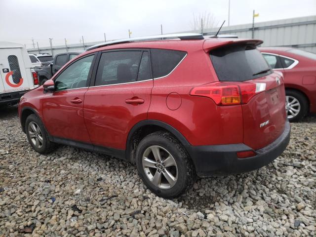 Photo 2 from auction – 2015 TOYOTA RAV4 XLE with VIN 2T3RFREV6FW231312