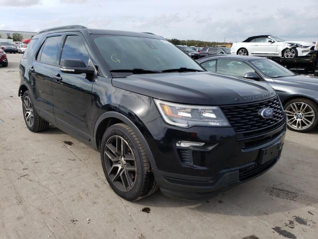 Photo 4 from auction – 2018 FORD EXPLORER S with VIN 1FM5K8GT3JGB01990