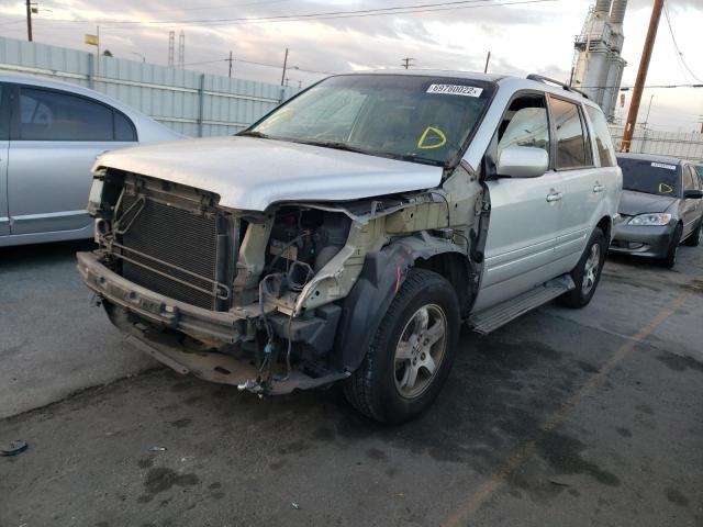 HONDA PILOT EX 2006 with VIN 5FNYF28546B007346 - Photo from auction