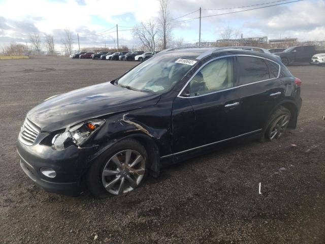 INFINITI EX35 BASE 2012 with VIN JN1AJ0HR8CM451195 - Photo from auction