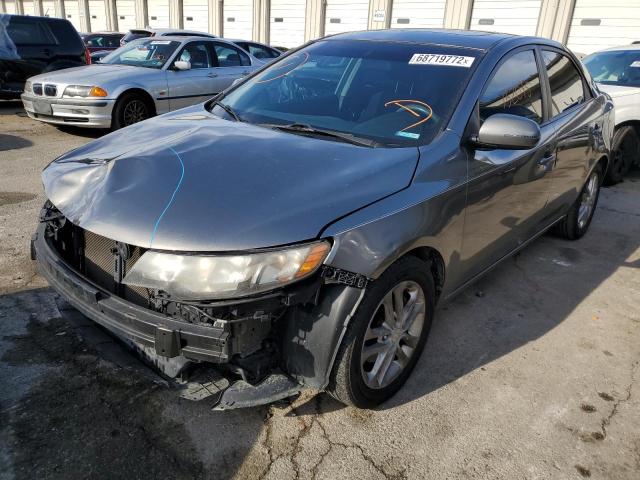 KIA FORTE EX 2012 with VIN KNAFU4A24C5498729 - Photo from auction