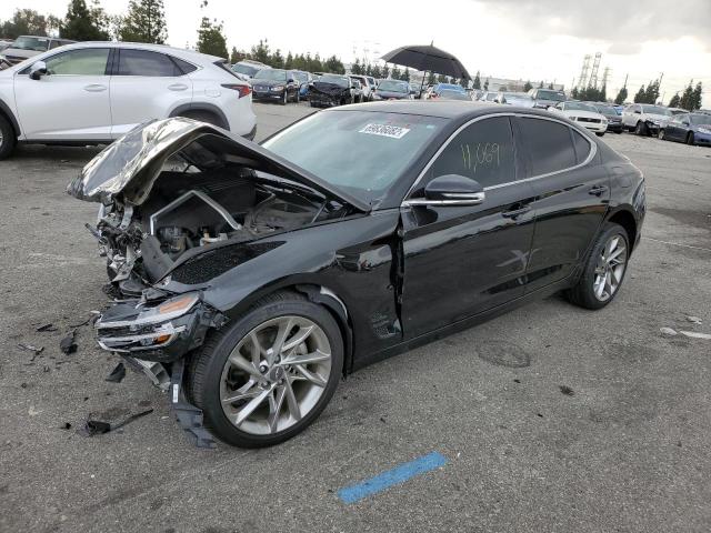 GENESIS G70 BASE 2022 with VIN KMTG34TA7NU097555 - Photo from auction