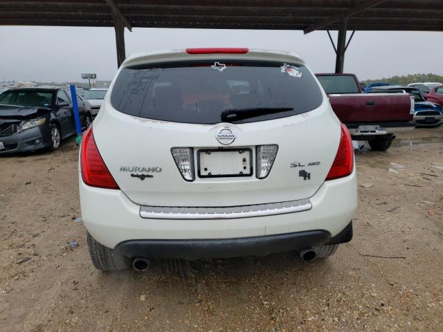 Photo 6 from auction – 2007 NISSAN MURANO SL with VIN JN8AZ08W67W653558