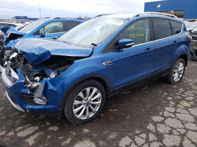 FORD ESCAPE TIT 2017 with VIN 1FMCU0JD1HUD27199 - Photo from auction