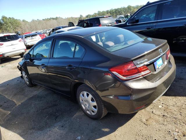 Photo 2 from auction – 2013 HONDA CIVIC LX with VIN 2HGFB2F57DH537115
