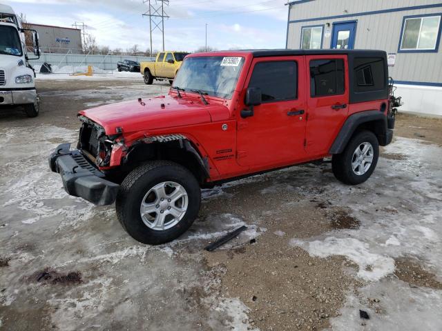 Photo 1 from auction – 2015 JEEP WRANGLER U with VIN 1C4BJWDG3FL749365