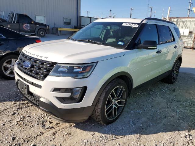 FORD EXPLORER S 2016 with VIN 1FM5K8GTXGGA61626 - Photo from auction