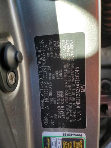 Photo 14 from auction – 2010 KIA SOUL with VIN KNDJT2A2XA7146745