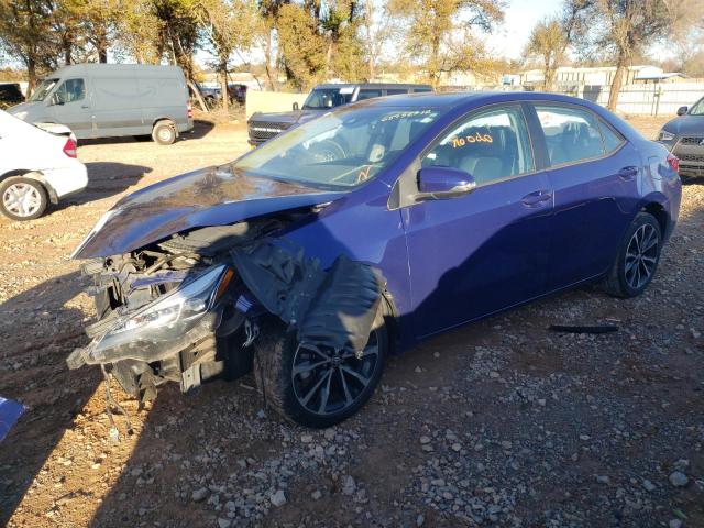 TOYOTA COROLLA L 2018 with VIN 5YFBURHE6JP815148 - Photo from auction