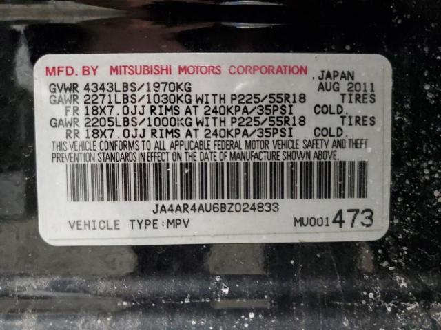 Photo 14 from auction – 2011 MITSUBISHI OUTLANDER with VIN JA4AR4AU6BZ024833