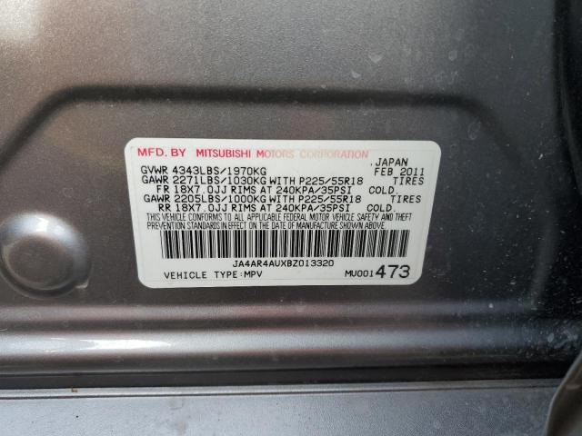Photo 14 from auction – 2011 MITSUBISHI OUTLANDER with VIN JA4AR4AUXBZ013320