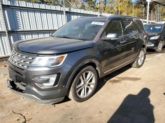 FORD EXPLORER L 2016 with VIN 1FM5K7F87GGD33573 - Photo from auction