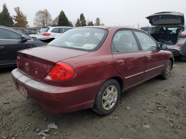Photo 3 from auction – 2002 KIA SPECTRA BA with VIN KNAFB121X25202671