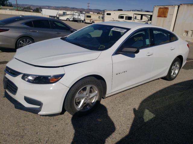 CHEVROLET MALIBU LS 2017 with VIN 1G1ZB5ST5HF123915 - Photo from auction