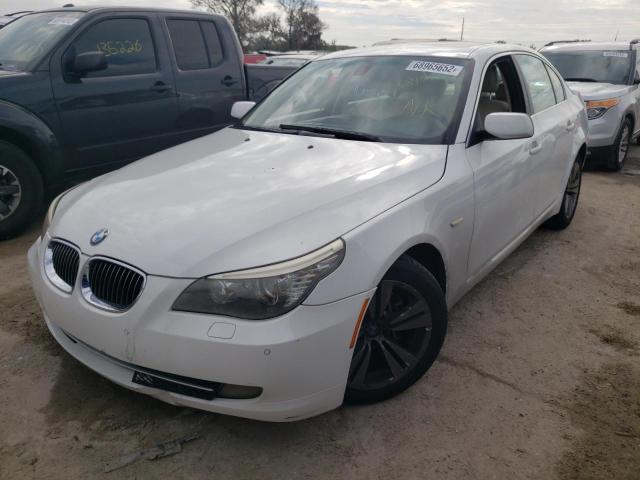 BMW 528 I 2009 with VIN WBANU53559C118035 - Photo from auction