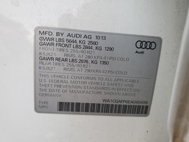 Photo 14 from auction – 2014 AUDI SQ5 PREMIU with VIN WA1CGAFP6EA045698