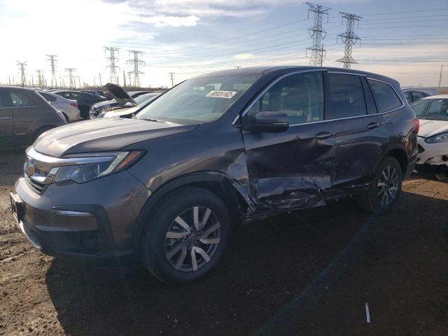 HONDA PILOT EXL 2020 with VIN 5FNYF6H55LB025082 - Photo from auction