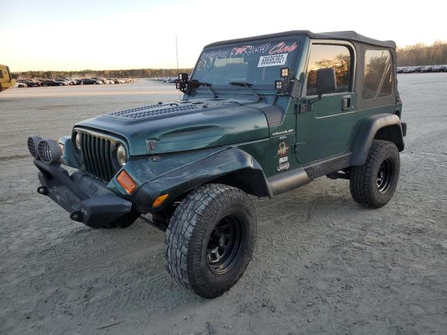 JEEP WRANGLER / 2001 with VIN 1J4FA59S01P337022 - Photo from auction