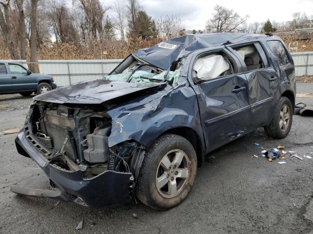 HONDA PILOT EX 2011 with VIN 5FNYF4H42BB098808 - Photo from auction