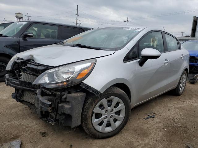 KIA RIO LX 2016 with VIN KNADM4A37G6637655 - Photo from auction