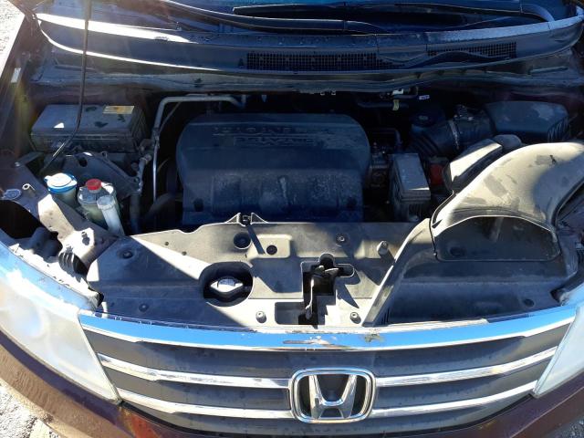 Photo 12 from auction – 2013 HONDA ODYSSEY EX with VIN 5FNRL5H67DB054844