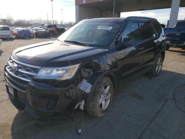 FORD EXPLORER 2018 with VIN 1FM5K7B8XJGA58987 - Photo from auction