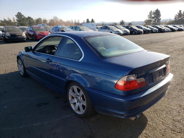 Photo 2 from auction – 2003 BMW 325 CI with VIN WBABN33413PG60828