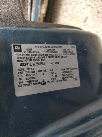 Photo 10 from auction – 2007 CHEVROLET SILVERADO with VIN 1GCEK19J67Z507301